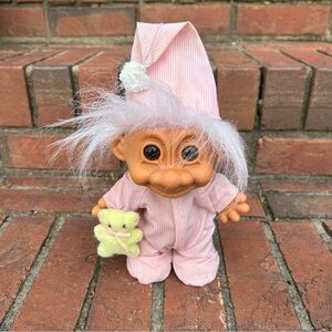 Russ Berrie "Sleepytime Nighty-Night" troll doll.